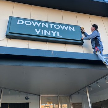 Downtown Vinyl - New Name, New Sign! January 2022 - Vinyl Records Near Me - Cheyenne, Wyoming