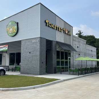 The Toasted Yolk Cafe - View of the restaurant - Breakfast & Brunch Near Me - Magnolia, Texas The Toasted Yolk Cafe - View of the restaurant - Breakfast & Brunch Near Me - Magnolia, Texas