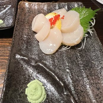 Zakkushi Dining On Main - Scallop sashimi - Japanese Near Me - Vancouver, British Columbia Zakkushi Dining On Main - Scallop sashimi - Japanese Near Me - Vancouver, British Columbia