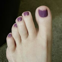 LN Nails & Spa - Great gel pedicure. Color #118