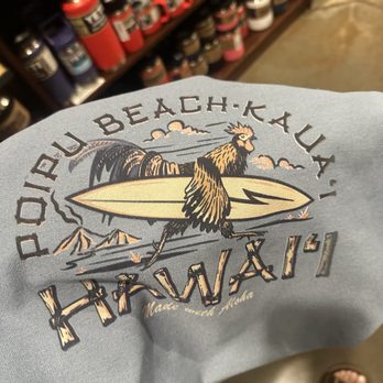 Poipu Surf - 3/2026 Cute tote bag with the unofficial mascot of Kaua'i--the chicken! - Surf Shop Near Me - Koloa, Hawaii