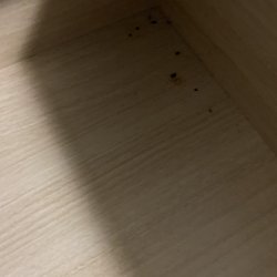 Schewel Furniture Company - Inside of chest drawers