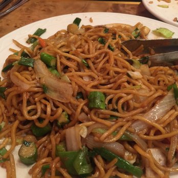 Peter Chang - Veggie Lo-mein. We messed it up lol it was good though. - Szechuan Near Me - Arlington, Virginia Peter Chang - Veggie Lo-mein. We messed it up lol it was good though. - Szechuan Near Me - Arlington, Virginia