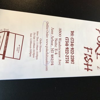 Poke Fish - Poke Near Me - Ann Arbor, Michigan