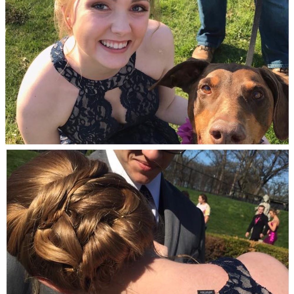 Structure Salon - Prom hair and makeup that Brandy did!! (don't have any other close up pictures) - Hair Salons Near Me - St. Charles, Illinois Structure Salon - Prom hair and makeup that Brandy did!! (don't have any other close up pictures) - Hair Salons Near Me - St. Charles, Illinois