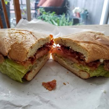 Good Luck Cafe and Deli - BLT on Ciabatta - Delis Near Me - San Francisco, California Good Luck Cafe and Deli - BLT on Ciabatta - Delis Near Me - San Francisco, California