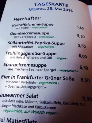 Menu photo 2 Hofcafe Bei Mutter Fourage Berlin, BE