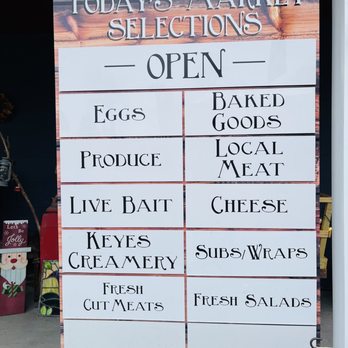 Keepin’ It Local - Market selections for the day (I guess it changes) - Specialty Food Near Me - Morganza, Maryland