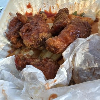 Arirang Hill Carry Out - chicken wings in a styrofoam container - Cheesesteaks Near Me - Columbia, Maryland Arirang Hill Carry Out - chicken wings in a styrofoam container - Cheesesteaks Near Me - Columbia, Maryland