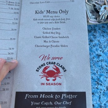 Paradise Found Restaurant and Bar - Feb 2022 - Seafood Near Me - Goodland, Florida