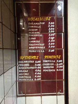 Menu photo 7 La Campana Madrid, M Menu photo 7 La Campana Madrid, M