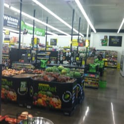 Dollar General Market - Check stands and some produce.