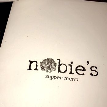 Nobie's - Menu - New American Near Me - Houston, Texas Nobie's - Menu - New American Near Me - Houston, Texas