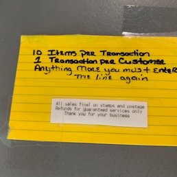 Limit to the packages you can drop off or purchase at Allen Post Office! Limit to the packages you can drop off or purchase at Allen Post Office!