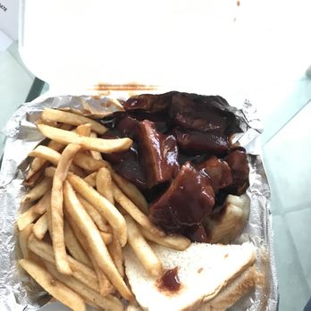 J Looney's - Rib tips with fries - Cajun/Creole Near Me - Long Beach, California J Looney's - Rib tips with fries - Cajun/Creole Near Me - Long Beach, California