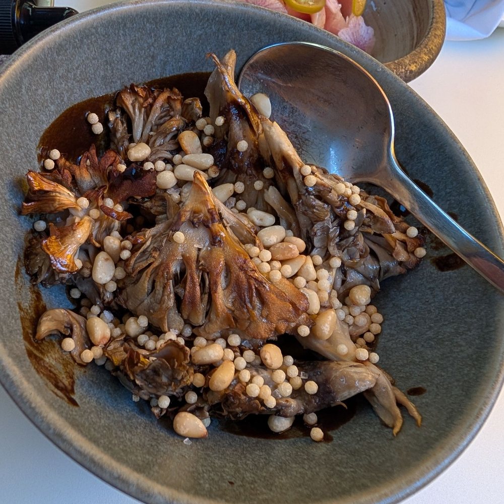 Bar Diane - Roasted maitake. Solid - Wine Bars Near Me - Portland, Oregon