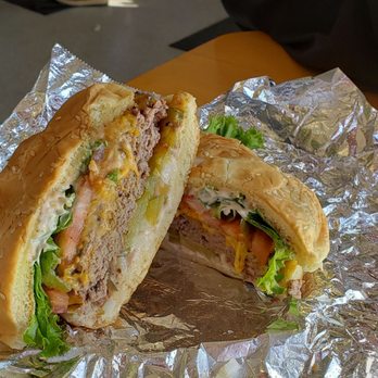 Burger Queen - The regular cheeseburger, which they offered to cut in half for us since we were sharing. - Burgers Near Me - Ketchikan, Alaska Burger Queen - The regular cheeseburger, which they offered to cut in half for us since we were sharing. - Burgers Near Me - Ketchikan, Alaska