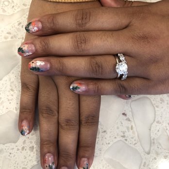 Peerage Nail Spa - Floral nails by Amy - Nail Salons Near Me - San Jose, California Peerage Nail Spa - Floral nails by Amy - Nail Salons Near Me - San Jose, California