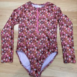 Cat & Jack rash guard size L, asking $11. On eBay