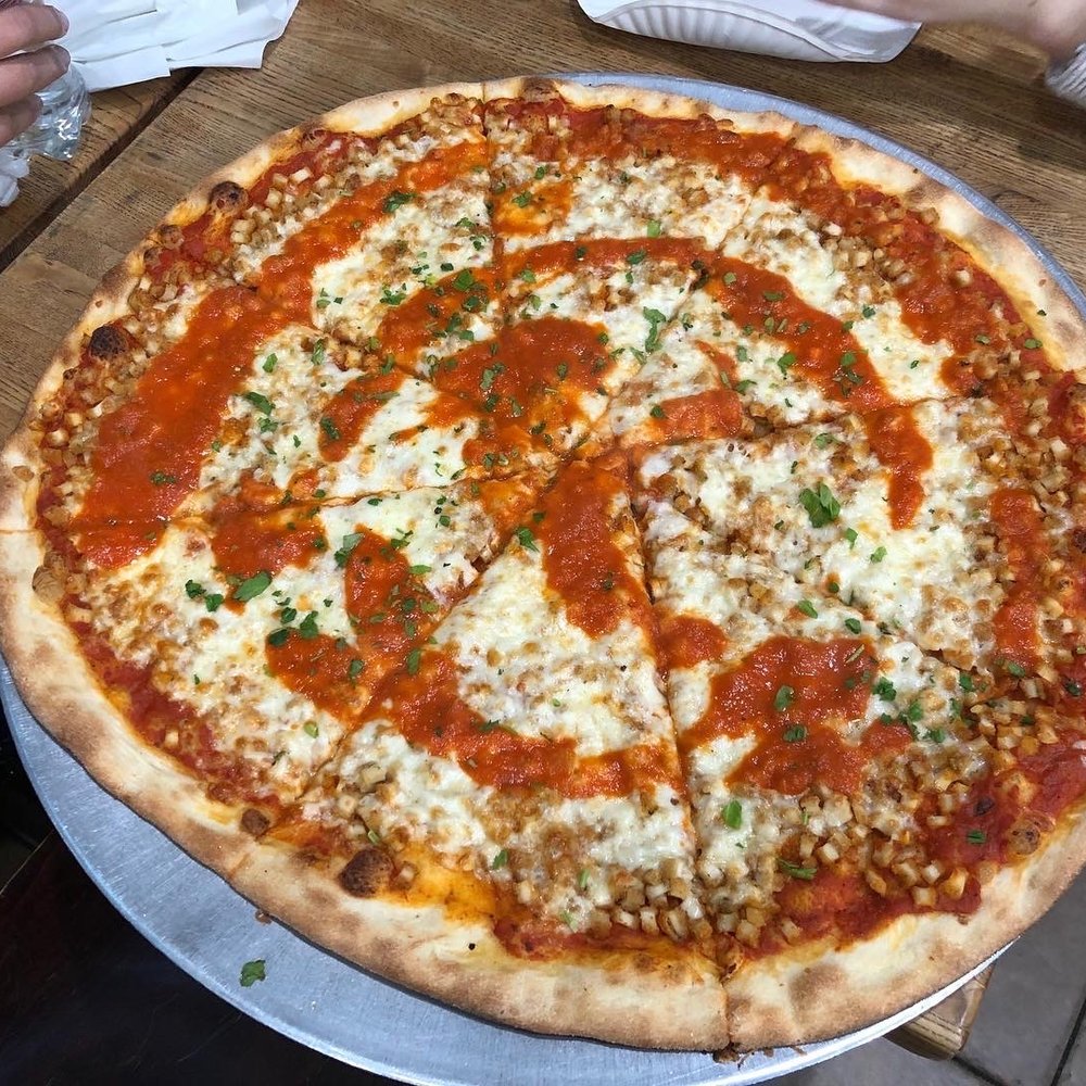 Mezza Luna Pizza - Buffalo Chicken Pizza - Pizza Near Me - Bronx, New York Mezza Luna Pizza - Buffalo Chicken Pizza - Pizza Near Me - Bronx, New York