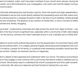 Manchester Christian Church - 1st Email