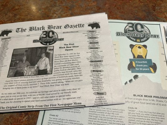 Menu photo 2 Black Bear Diner Las Vegas - Tropicana Ave Las Vegas, NV