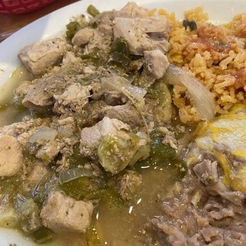 Casa Lupitas - Chile verde. Watery and unappetizing. Rice and Beans were bland. - Mexican Near Me - Castaic, California