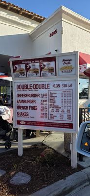 Menu photo 1 In-N-Out Burger Oceanside, CA
