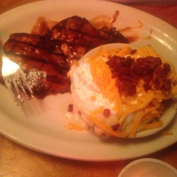 Texas Roadhouse - Bbq chicken. W/ loaded potato - Steakhouses Near Me - Eugene, Oregon