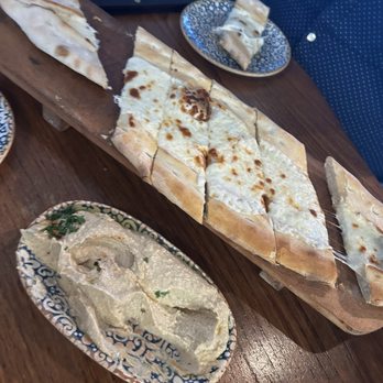 Chef’s Table - Pide  Mixed up with pita but it was amazing - Mediterranean Near Me - San Antonio, Texas