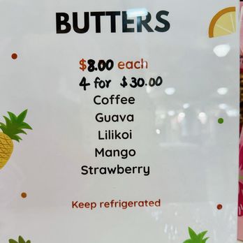 Mo’ Betta Butter - Butter flavor menu - Specialty Food Near Me - Aiea, Hawaii