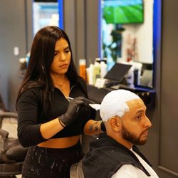The Social Barber - Hair color Application