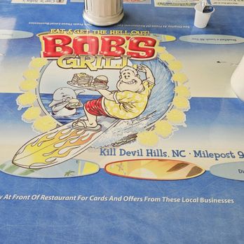 Bob's Grill - I just love this!  EAT and get the hell out!! Bob's Grill made me turn around and come back - Diners Near Me - Kill Devil Hills, North Carolina