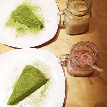 Prince Tea House - Green Tea Crepe - Tea Rooms Near Me - Flushing, New York