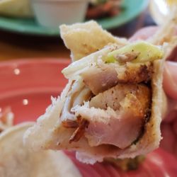 Yahaira's Cafe - My last bite of fish taco