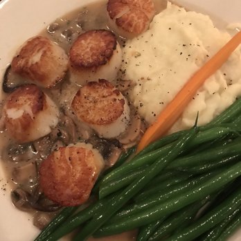 Porcini - The best scallops!! - New American Near Me - Highlands, New Jersey