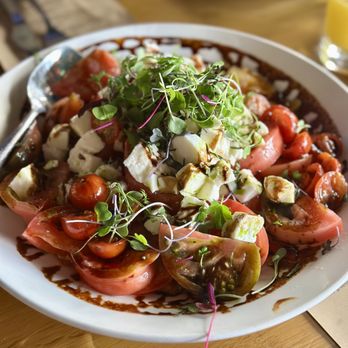 Tantalum Restaurant - Heirloom Tomato Salad - Asian Fusion Near Me - Long Beach, California Tantalum Restaurant - Heirloom Tomato Salad - Asian Fusion Near Me - Long Beach, California