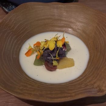 Space Cowboy - Ube foam panna cotta - Cocktail Bars Near Me - Austin, Texas
