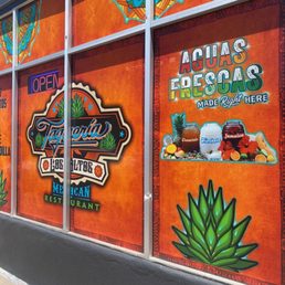 Signage outside