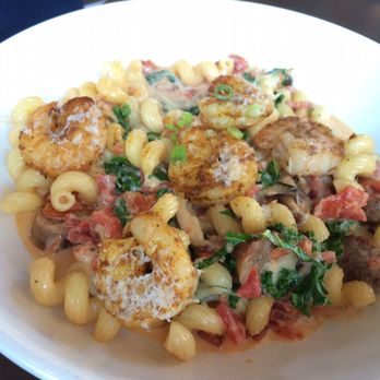 Postero - Shrimp pasta - New American Near Me - Hendersonville, North Carolina
