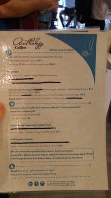 Menu photo 3 Coffee Anthology Brisbane, QLD Menu photo 3 Coffee Anthology Brisbane, QLD
