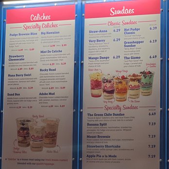 Caliche's Frozen Custard - Ice Cream & Frozen Yogurt Near Me - Las Cruces, New Mexico Caliche's Frozen Custard - Ice Cream & Frozen Yogurt Near Me - Las Cruces, New Mexico