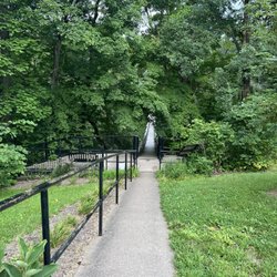 Lovers Leap Swinging Bridge - Bridge