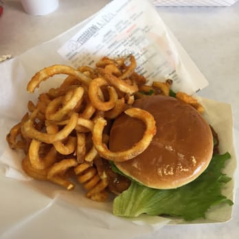 Unk's Burgers - Baked beans burger and seasoned curly fries - Burgers Near Me - Lee's Summit, Missouri Unk's Burgers - Baked beans burger and seasoned curly fries - Burgers Near Me - Lee's Summit, Missouri