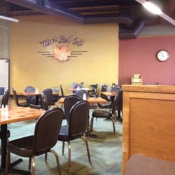 Maple Leaf Cafe - Inside the cafe located at the entrance of Shady Maple Farm Market