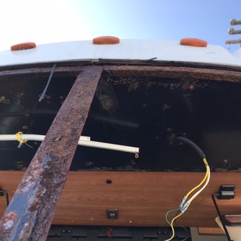 C&H RV Collision Center - Windshield rust repair - RV Repair Near Me - Santee, California C&H RV Collision Center - Windshield rust repair - RV Repair Near Me - Santee, California