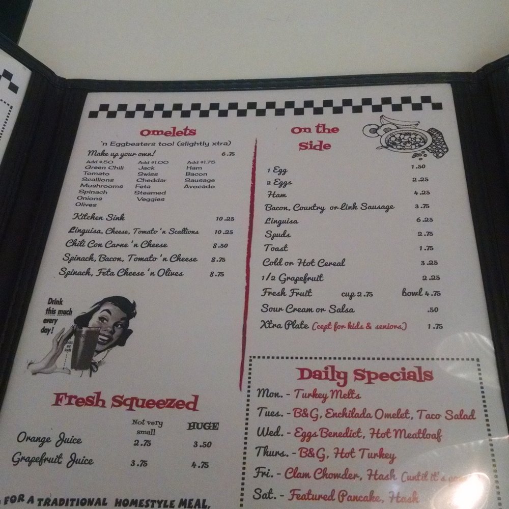 Cracker Box Restaurant - Menu - breakfast - American Near Me - Carson City, Nevada