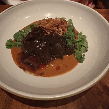Redbird - BRAISED LAMB SHANK with curry - New American Near Me - Los Angeles, California Redbird - BRAISED LAMB SHANK with curry - New American Near Me - Los Angeles, California