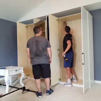 Super Friends Moving - Putting the wardrobe back together - Movers Near Me - Portland, Oregon Super Friends Moving - Putting the wardrobe back together - Movers Near Me - Portland, Oregon