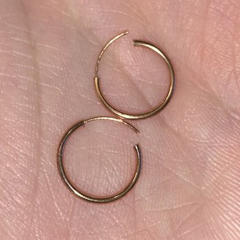 Claire's - I was sold me nasty, USED jewelry. Not only are there are specks along the part you insert into your ear, but the gold is also rusting. - Jewelry Near Me - Northridge, California Claire's - I was sold me nasty, USED jewelry. Not only are there are specks along the part you insert into your ear, but the gold is also rusting. - Jewelry Near Me - Northridge, California